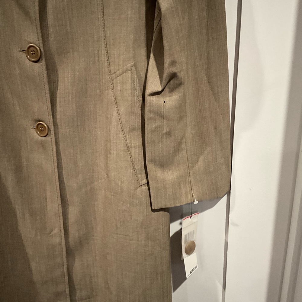 DKNY Tan Trench Coat - Picture 6 of 6